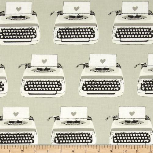 typewriter material
